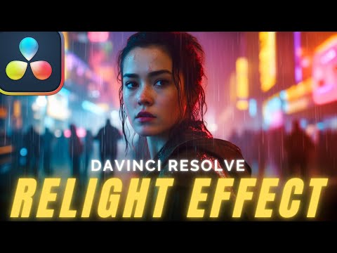 RELIGHT FX in Davinci Resolve Studio is INCREDIBLE!