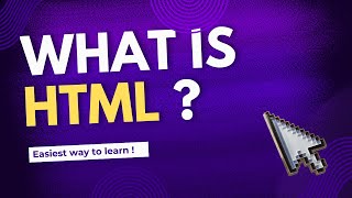 What is HTML ? How it Works ?