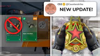 NEW CS2 UPDATE - 2026 SERVICE MEDAL and GOODBYE TO RARE DROPS?!