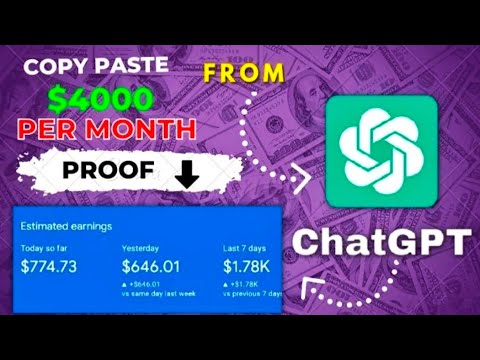 10 Ways To Earn Up To $500 A Day Using ChatGPT | ENGLISH VIDEO