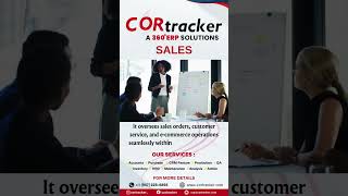 CORtracker A 360 degree ERP Solutions #shortvideo#erpsolutions#software#viralvideo #trendingshorts