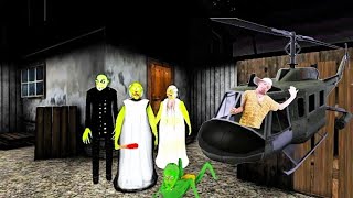 | granny dark madness🔥 | granny escape in helicopter🤯 |