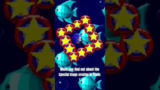 Debug mode in Special Stages is cool and strange at the same time #sonicthehedgehog #gaming