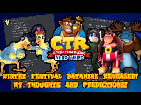 CTR: Nitro-Fueled - New Winter Festival Datamine Revealed! My Thoughts and Predictions!