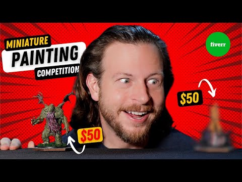 I Paid 6 Fiverr Artists $100 Each to Paint My Board Game Minis - The Results Will Shock You!