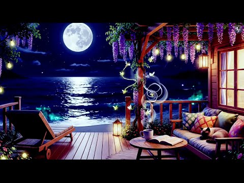 Soothing Sleep Music • Soft Piano & Ocean Waves for Deep Relaxation and Peaceful Night Sleep