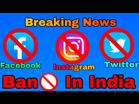 Breaking News Facebook, Instagram,And Twitter Ban In India ||#shorts