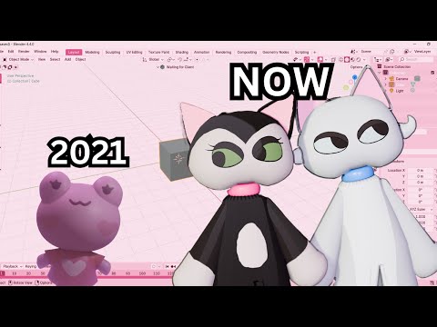 My 4 Year Blender Progression (2021-2025)
