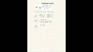 Limits Series Ep. 5 – Finding a Limit with Rationalizing Technique | AP Calculus AB