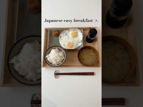 Japanese easy breakfast 🇯🇵#shorts #short #japanesebreakfast #japanesefood #japaneserecipe