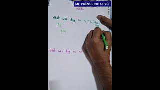 Reasoning calendor  related important  PYQ with concept and short tricks