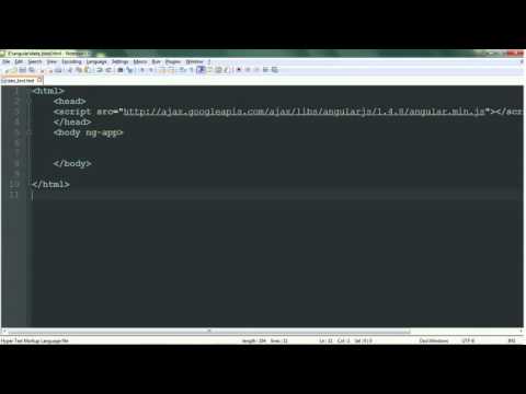 AngularJS tutorial for Beginners - Data Binding ( Introduction) Chapter 1 ( Part3)