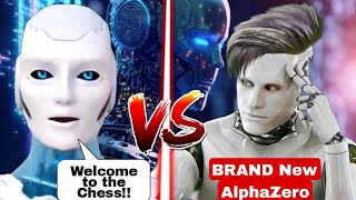 BRAND NEW AlphaZero Sacrificed his Queen Against Stockfish 16 | Stockfish Vs AlphaZero | Chess | AI