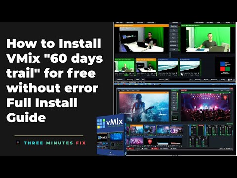 VMix - How to install VMIX trail version of VMix 2022