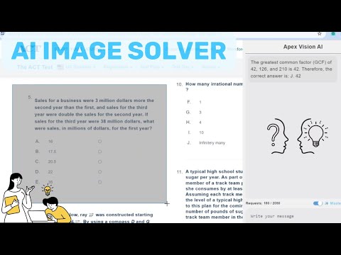 AI Image Solver Showcase  - Apex Vision AI