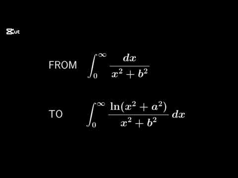 Shortcut to Useful log integral. Reversing  Feynman method