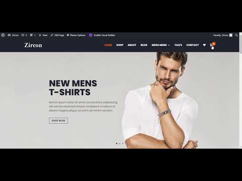 Zircon Divi Child Theme for Woocommerce || MZ Creative Studio