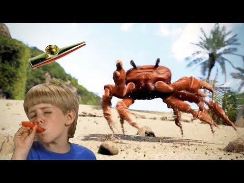Crab Rave but it's played on a kazoo