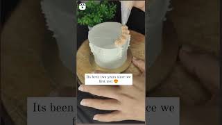 Tiniest cake #kolkatabaker #homebaker #tutorial #tutorialreel #caketutorial #baking #kolkata
