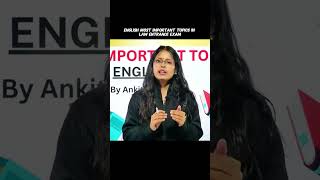English's most important topics!!😱 #ankitamam  #clat2026 #studytips  #lawentrance #clatstrategy
