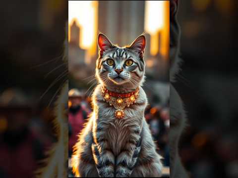 From Alley Shadows to Palace Light: The Epic Tale of the Cat with the Golden Collar