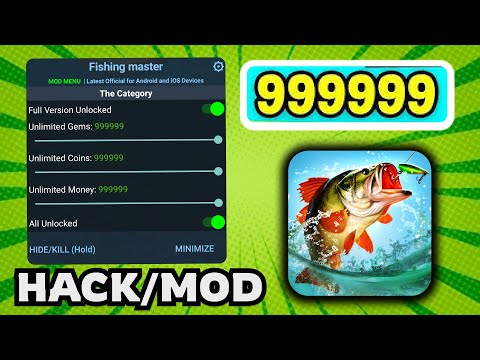 Fishing Master HACK/MOD APK | Unlimited Gems & Coins (iOS/Android Mod Menu Guide)