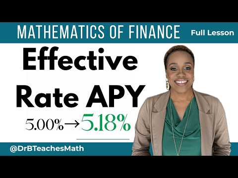Effective Interest Rate (APY) Explained