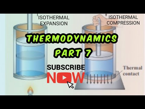 Thermodynamics- Isothermal change,isothermal expansion, isothermal compression