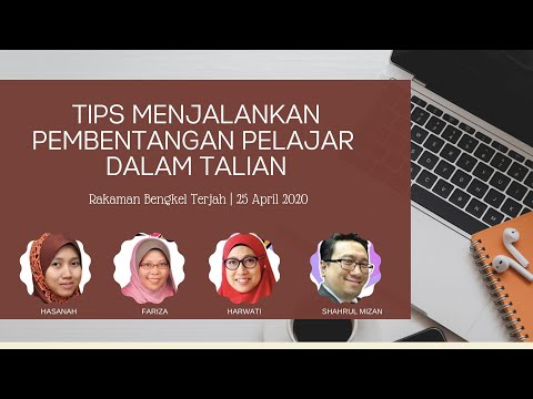 TIPS PEMBENTANGAN PELAJAR SECARA DALAM TALIAN