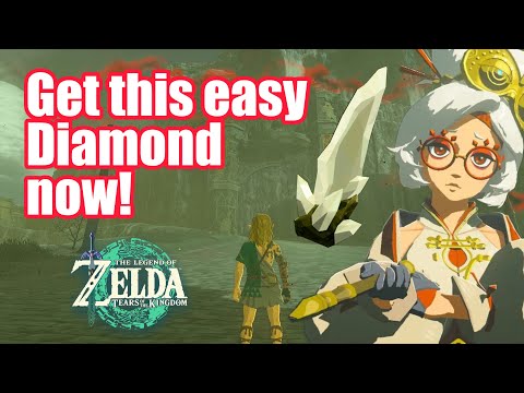 Quick Tip on getting your first DIAMOND EARLY GAME on Zelda Tears of the Kingdom #totk #tears