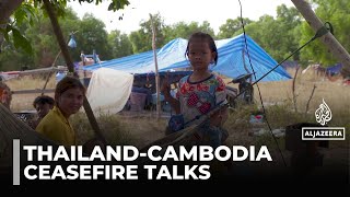 Thailand-Cambodia border dispute: Displaced people live in fear as talks continue