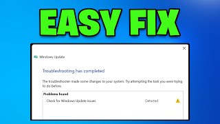 ✅ How To Fix “Check for Windows Update Issues Detected” in Windows 11 NEW 2025