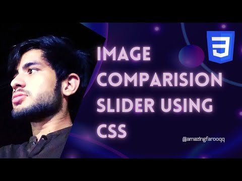 Image Comparison Slider Using CSS Only