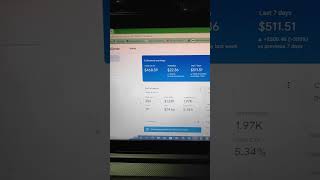 Google AdSense loading method 2023 | Earning report #shorts