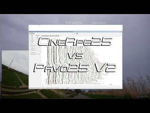 CineApe25 (1504) vs Pavo25V2 (1506) – 2.5" max speed test
