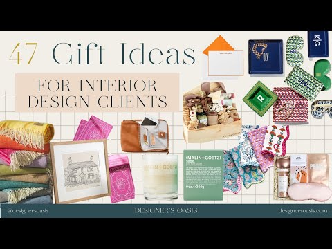 47 Gift Ideas for Interior Design Clients