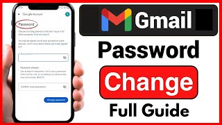 How To Change Gmail Password | Gmail password change | Email Password change
