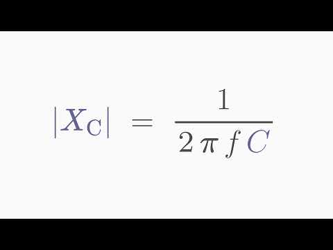 Formula for Capacitive Reactance Briefly Explained