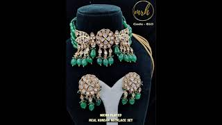 *Premium quality Kundan Necklace* 👆👆👆Base rate : code×5.25*