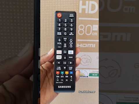 Remote, Samsung 80 cm android led tv, review, #trending #experiment #viralvideo