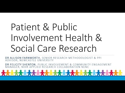 Creating Connections PPIE Training: Public Involvement and Participation in Research