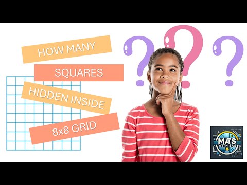 How Many Squares in an NxN Grid? Easy Math Explanation with Visuals #mathswithsas #mathtricks #maths
