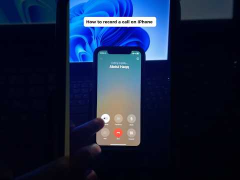 How to Record Calls on iPhone #shorts #viralshorts #iphonetips #iphonetricks #callrecording