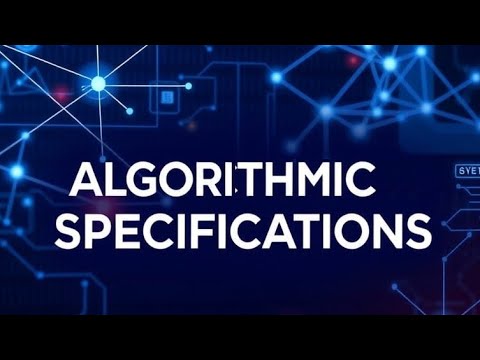 Algorithm Specification