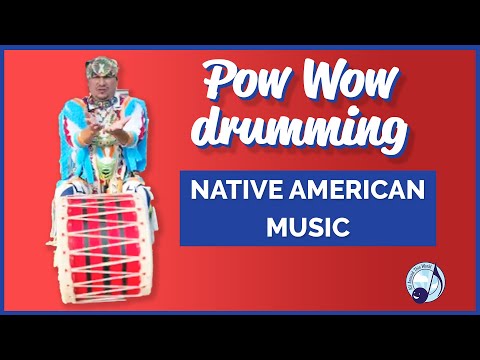 Native American Music for Kids -- Learn Pow Wow Drumming