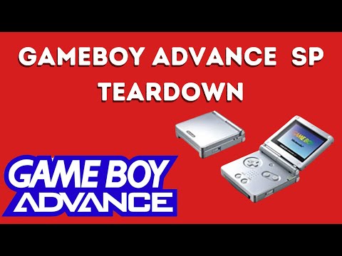 GAMEBOY ADVANCE SP TEARDOWN !!!!!