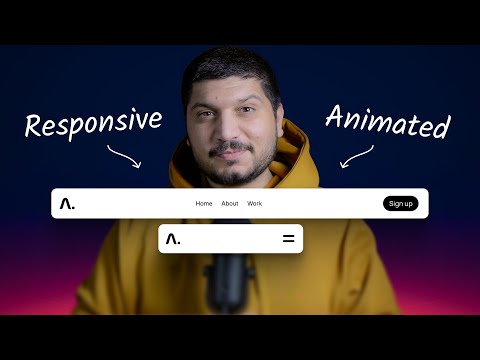 Framer Fully Responsive Navbar (Only video you will ever need)