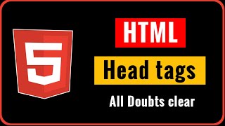 HTML Head Tags Explained | All Your Doubts Cleared #CodingIndex #code