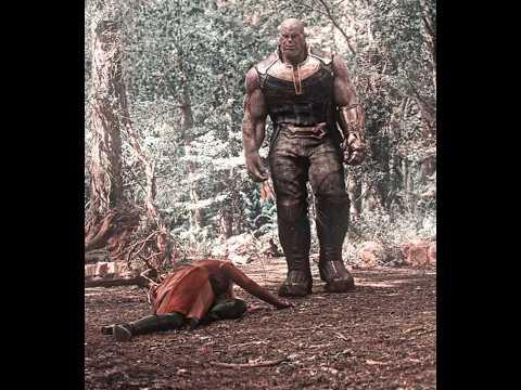 Thanos - Infinity War | 4k Edit | Die With A Smile | #thanos #infinitywar #edit #shorts