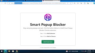 Blockerpopsmart.net malicious pop-up removal tutorial.